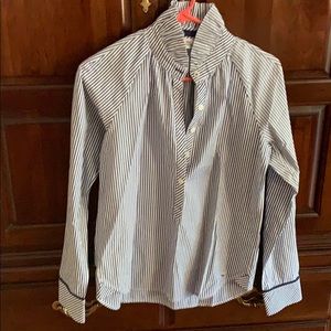 New vineyard vines women’s stripe ruffle popover 2